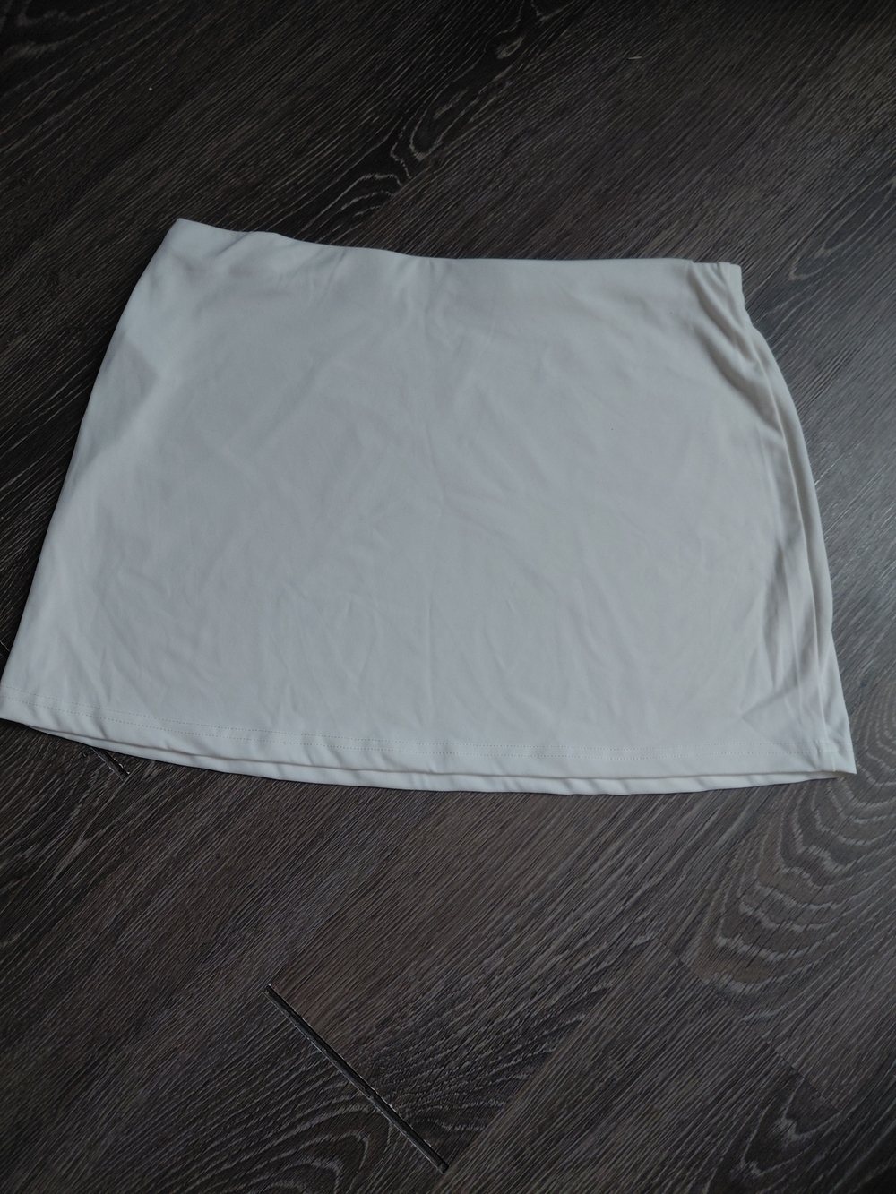 Classic White Women's Mini Skirt